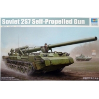 Trumpeter 05593 Soviet 2S7 Self-Propelled Gun (1:35)