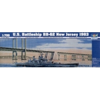 Trumpeter 05702 U.S. Battleship BB-62 New Jersey 1983 (1:700)