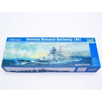 Trumpeter 05711 Germany Bismarck Battleship 1941 (1:700)