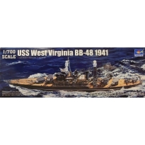 Trumpeter 05771 USS West Virginia BB-48 1941 (1:700)