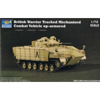 Trumpeter 07102 British Warrior Tracked Mechanized Combat Vehicle up-armored (1:72)