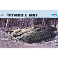 Trumpeter 07220 Strv 103C Swedish Main Battle Tank (1:72)