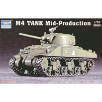 Trumpeter 07223 M4A Tank Mid-Produktion (1:72)