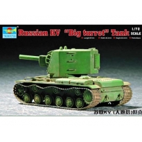 Trumpeter 07236 Soviet KV “Big turret” tank (1:72)