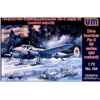 Unimodels 104 Dive bomber Pe-2 55 series (ski variant) (1:72)