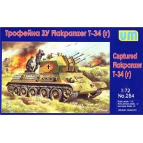 Unimodels 254 Captured Flakpanzer T-34(r) (1:72)