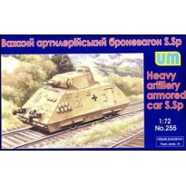 Unimodels 255 Heavy artillery armored car S.Sp (1:72)