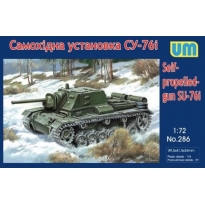 Unimodels 286 SU-76I self-propelled gun (1:72)