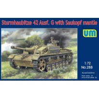 Unimodels 288 Sturmhaubitze 42 Ausf.G with Saukopf mantle  (1:72)