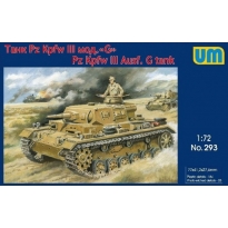 Unimodels 293 Tank Panzer III Ausf G (1:72)