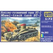 Unimodels 302 BT-2 Russian WWII Light Tank (1:72)