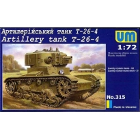 Unimodels 315 Artillery Tank T-26-4 (1:72)