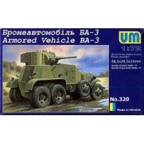 Unimodels 320 Armored Vehicle Ba-3 (1:72)