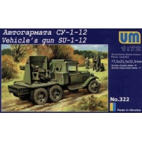 Unimodels 322 SU-1-12 76mm gun on GAZ-AAA Truck (1:72)