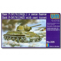 Unimodels 325 Tank T-34/76 model 1942 with cast turret (1:72)