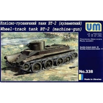 Unimodels 338 Wheel-track tank BT-2 with machine gun (1:72)