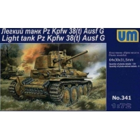 Unimodels 341 Light Tank Pzkpfw 38(t) G (1:72)