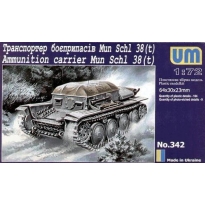 Unimodels 342 Ammo Carrier Mun Schl38(t) (1:72)
