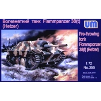 Unimodels 355 Fire-throwing tank Flammpanzer 38(t) (Hetzer) (1:72)