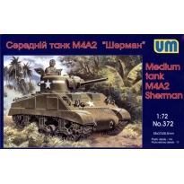 Unimodels 372 Medium Tank M4A2 Sherman (1:72)