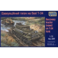 Unimodels 389 Recovery tractor based on T-34 tank (1:72)