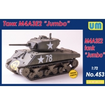 Unimodels 453 M4A3E2 tank "Jumbo" (1:72)