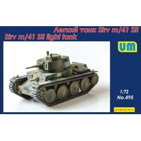 Unimodels 495 Strv m/41 SII Swedish tank (1:72)