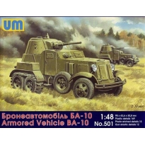 Unimodels 501 Armored vehicle BA-10 (1:48)