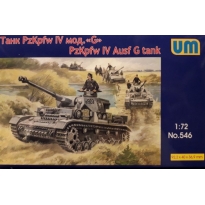 Unimodels 546 PzKpfw IV Ausf G tank (1:72)