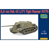 Unimodels 554 8,8cm Pak 43 L/71 Fgst Panzer IV/70 (1:72)