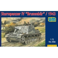 Unimodels 556 Sturmpanzer IV Brummbar /1943 (1:72)