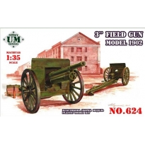 Unimodels 624 1/35 3inch fiel gun mod.1902 (1:35)