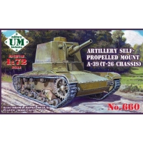 Unimodels 660 A.S-P Mount A-39 (T-26 Chassis) (1:72)