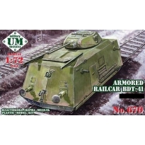 Unimodels 670 Armored railcar BDT-41 (1:72)