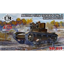 Unimodels 671 Vickers E Mk.A.-Poland-resin tracks (1:72)