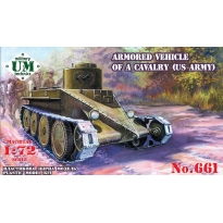 Unimodels 661 Armored vehicle of a cavalry "Combat cars T1 " (US Army) (1:72)