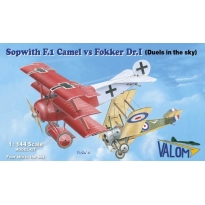 Valom 14421 Sopwith F.1 Camel vs Fokker Dr.I (1:144)