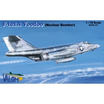 Valom 72124 McDonnell F-101A +  Mk.7 nuclear bomb (1:72)