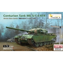 Vespid Models VS720017S Centurion Tank Mk.5/1-4.RTR British Main Battle  - Deluxe Edition (1:72)
