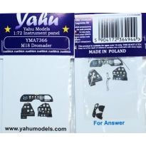 Yahu Models YMA7366 Dromader: Tablica przyrządów (1:72)