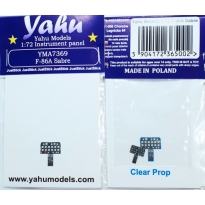 Yahu Models YMA7369 F-86A: Tablica przyrządów (1:72)