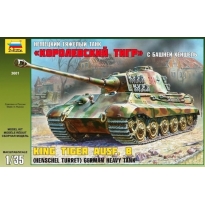 Zvezda 3601 German Heavy Tank "King Tiger" Ausf.B with Henschel Turret (1:35)