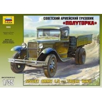 Zvezda 3602 GAZ-AA Soviet truck WWII (1:35)