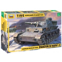 Zvezda 3641 German Medium Tank Panzer IV Ausf.E (1:35)