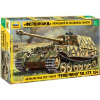 Zvezda 3653 Geman Tank Destroyer Sd.Kfz.184 "Ferdinand" (1:35)