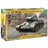 Zvezda 3687 Soviet Medium Tank T-34/85 (Mod.1944) (1:35)