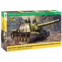 Zvezda 3721 Soviet ISU-152 Self-Propelled Gun (1:35)