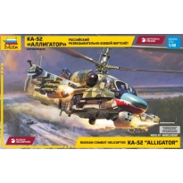 Zvezda 4830 Russian Combat Helicopter Ka-52 "Alligator" (1:48)