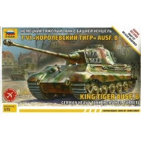 Zvezda 5023 King Tiger Ausf.B (Henschel turret) (1:72)