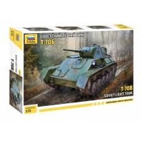 Zvezda 5078 Soviet Light Tank T-70B (1:72)